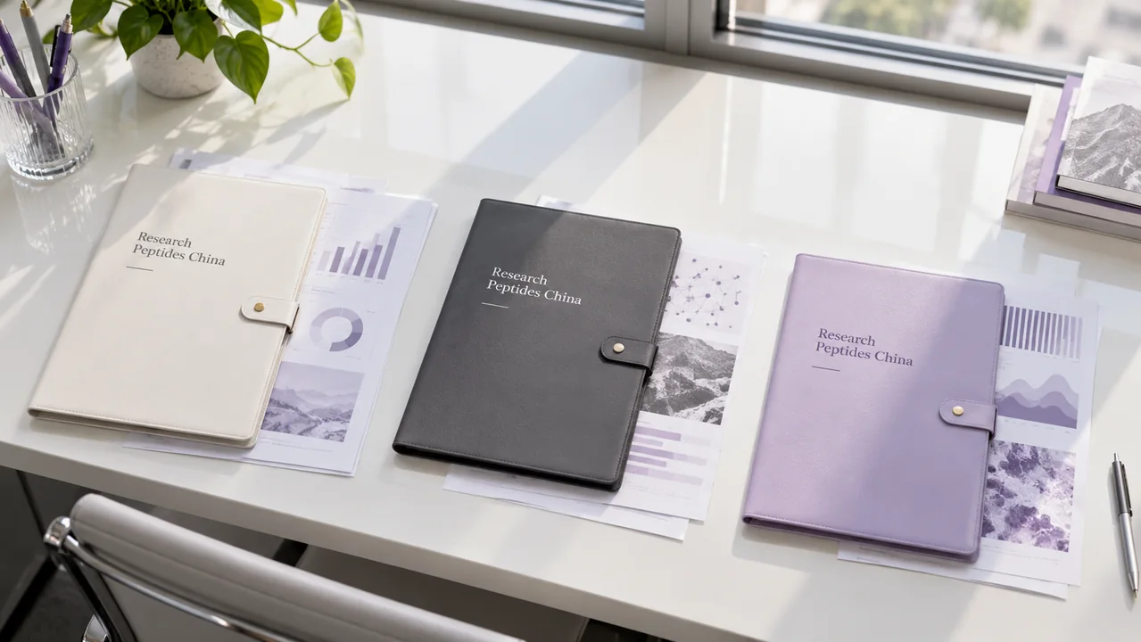 Three separate document portfolios representing distinct quality-evidence categories.